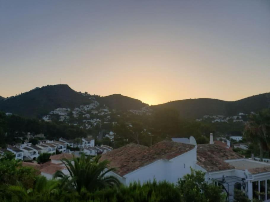 Casa Osimos Portet 450 M Moraira Buitenkant foto