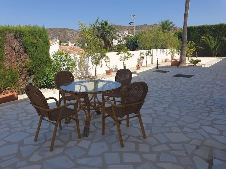 Casa Osimos Portet 450 M Moraira Buitenkant foto