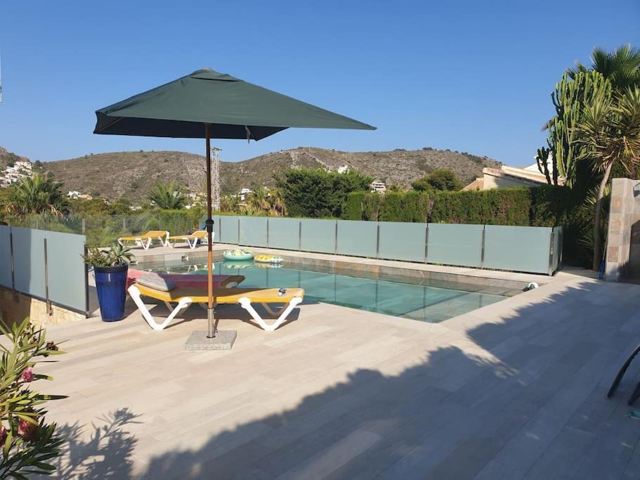 Casa Osimos Portet 450 M Moraira Buitenkant foto