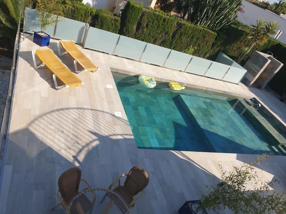 Casa Osimos Portet 450 M Moraira Buitenkant foto